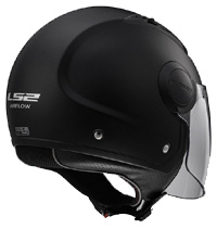 moto kaciga matt black